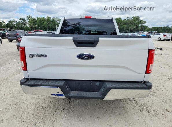 1FTEW1CG5HFB12000 2017 FORD F150 Белый Вид салона спереди