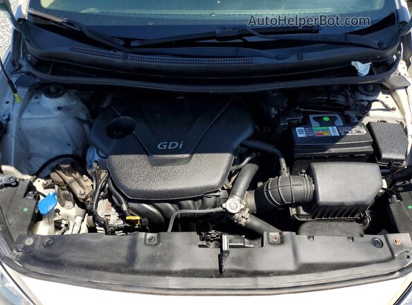 KMHCT4AE6HU182681 2017 HYUNDAI ACCENT Бежевый Вид подкапотного пространства