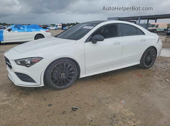 W1K5J4GB4MN154615 2021 MERCEDES-BENZ CLA-CLASS Белый Задняя левая четверть