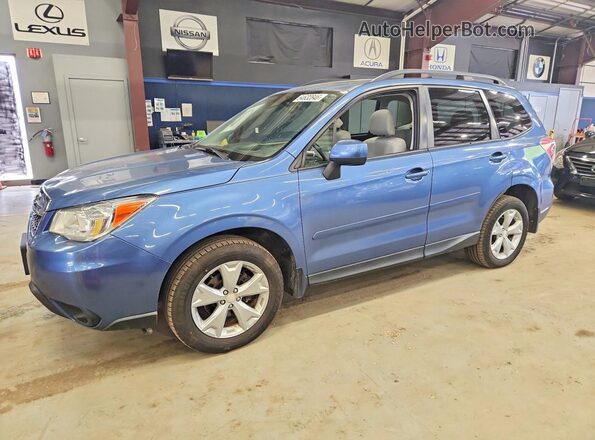 JF2SJADC8GH448726 2016 SUBARU FORESTER Blue Передня ліва чверть