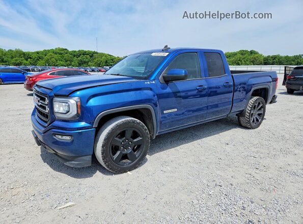 2GTV2LEC1K1219528 2019 GMC SIERRA Синий Передняя левая четверть