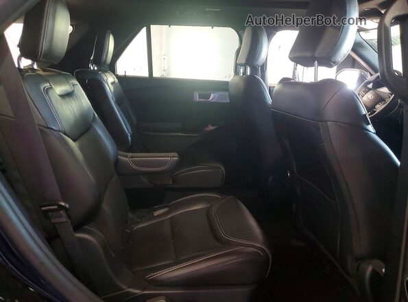 1FM5K8GC5MGB23669 2021 FORD EXPLORER Черный Вид задней части салона
