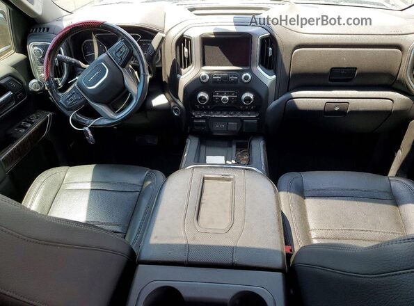 3GTU9FETXLG244073 2020 GMC SIERRA Gray Widok zestawu wskaźników