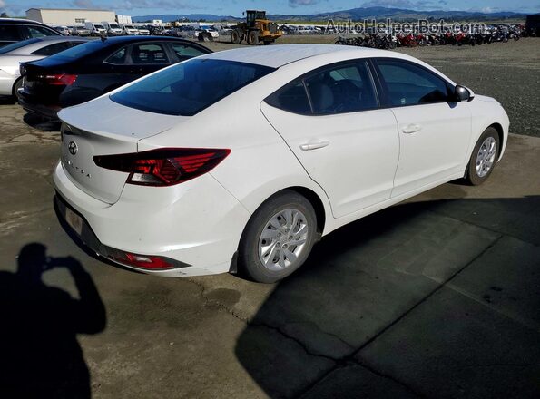 5NPD74LF2LH603723 2020 HYUNDAI ELANTRA White Przód prawy