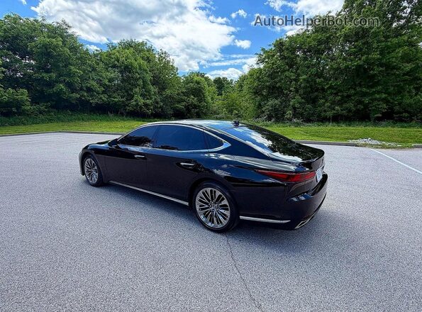 JTHD51GF1M5008943 2021 LEXUS LS Black Передня права чверть