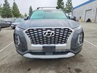 2022 Hyundai Palisade Sel Серый vin: KM8R44HE5NU350366