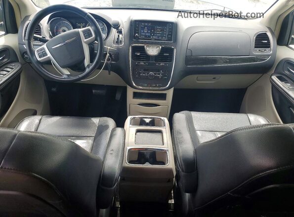2C4RC1BG6GR268694 2016 CHRYSLER TOWN Синий Вид щитка приборов