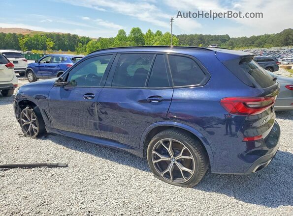 5UXCR6C54KLL36280 2019 BMW X5 Синий Задняя правая четверть