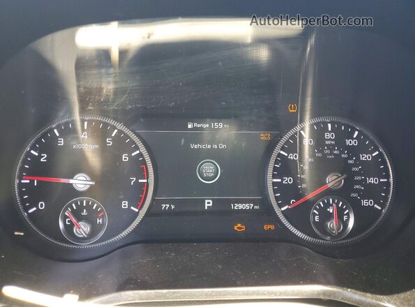 5XYP5DHC4LG004489 2020 KIA TELLURIDE Коричневый Вид задних сидений