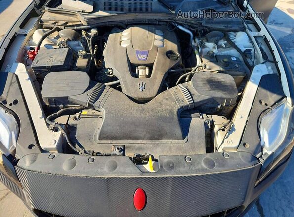 ZAM56RPL4H1226634 2017 MASERATI QUATTROPOR Gray Vista del compartimento del motor