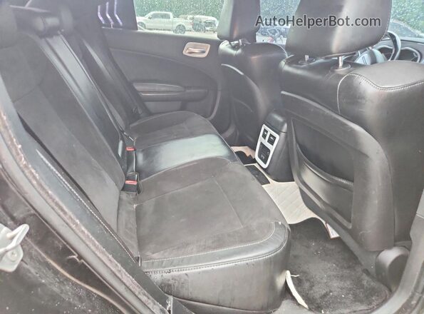 2C3CDXGJ5JH228599 2018 DODGE CHARGER Желто-коричневый Вид задней части салона