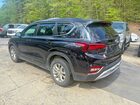 2019 Hyundai Santa Fe Se Черный vin: 5NMS2CAD6KH085144