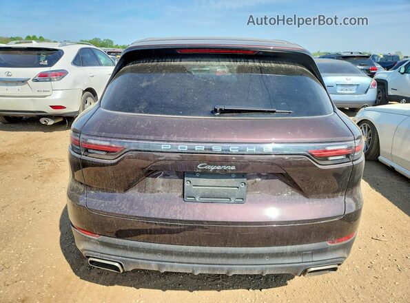 WP1AA2AYXKDA04052 2019 PORSCHE CAYENNE Burgundy Front interior view