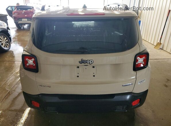 ZACCJBBT6GPD80561 2016 JEEP RENEGADE Желто-коричневый Вид салона спереди
