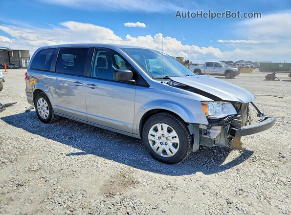 2C4RDGBG9JR296416 2018 DODGE GRAND Серебряный Вид спереди