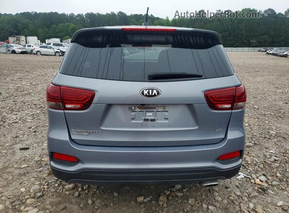 5XYPG4A59LG683116 2020 KIA SORENTO Синий Вид салона спереди