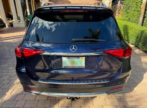 4JGFB4JB5NA765004 2022 MERCEDES-BENZ GLE Blue Вид салону спереду