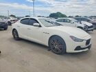 2016 Maserati Ghibli S White vin: ZAM57RTA9G1177091