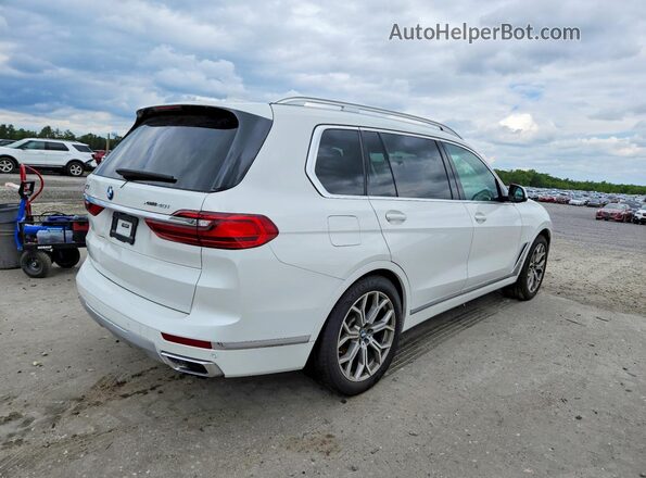 5UXCW2C57KL089743 2019 BMW X7 White Przód prawy
