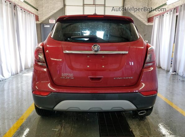 KL4CJASBXJB693657 2018 BUICK ENCORE Темно-бордовый 