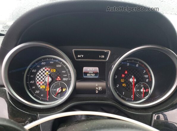 4JGED6EB8GA032525 2016 MERCEDES-BENZ GLE Black Вид задніх сидінь