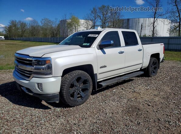 3GCUKTEJXHG204973 2017 CHEVROLET SILVERADO Белый Передняя левая четверть