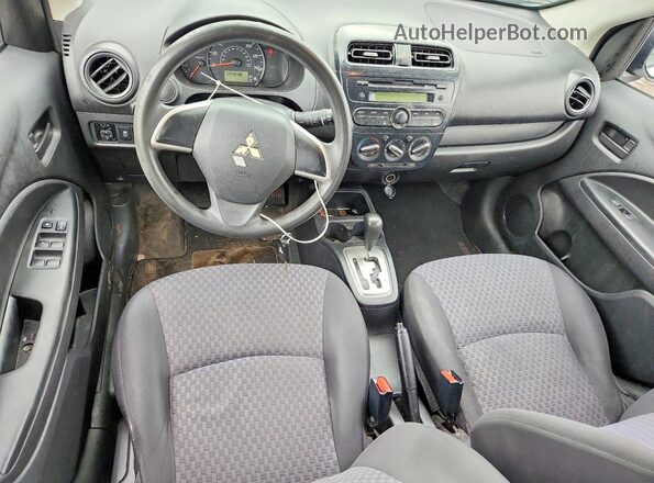 ML32A3HJ6HH011623 2017 MITSUBISHI MIRAGE Белый Вид щитка приборов