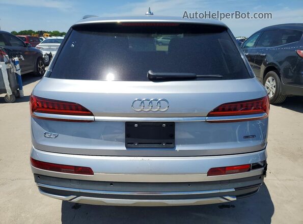 WA1AJAF72MD014339 2021 AUDI Q7 Серебряный Вид салона спереди