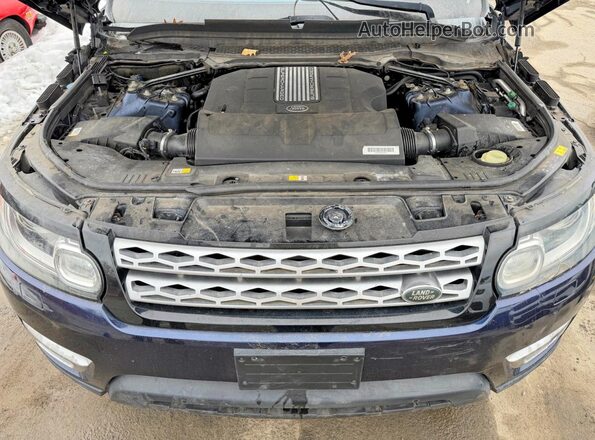SALWR2VF1GA552189 2016 LAND ROVER RANGE ROVER Blue Dashboard view