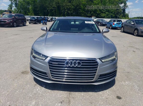 WAUWGAFC7GN005591 2016 AUDI A7 Серебряный Вид сзади