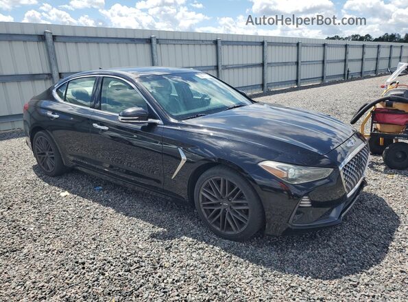 KMTG34LA6KU021479 2019 GENESIS G70 Черный Вид спереди