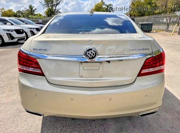 1G4GB5G35GF172002 2016 BUICK LACROSSE Gold Widok wnętrza z przodu