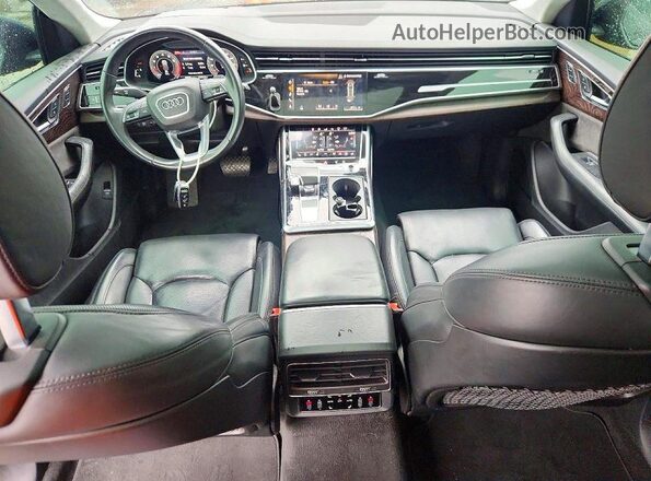 WA1FVAF13LD017724 2020 AUDI Q8 Black Вид щитка приладів