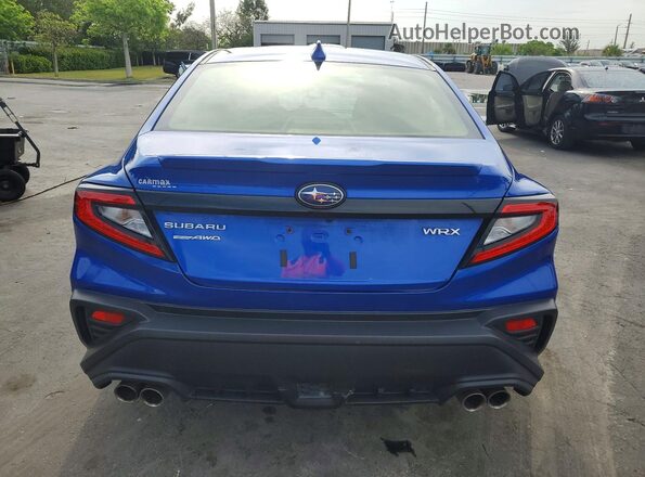 JF1VBAF68P9802681 2023 SUBARU WRX Синий Вид салона спереди