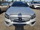 2019 Mercedes-benz E 300 Silver vin: WDDZF4JB4KA514577