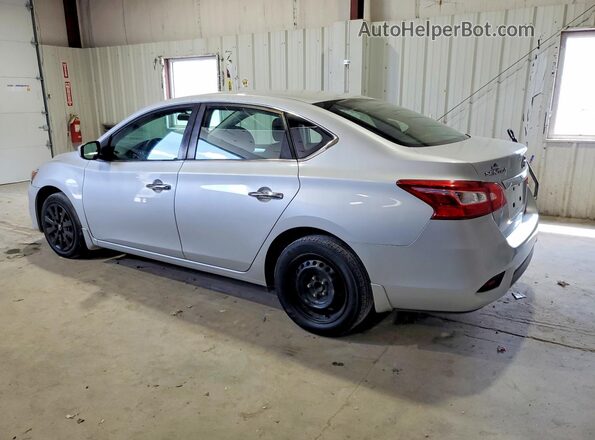 3N1AB7AP5HY279047 2017 NISSAN SENTRA Silver Tył prawy