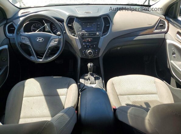 5NMZTDLB8JH061293 2018 HYUNDAI SANTA FE Черный Вид щитка приборов