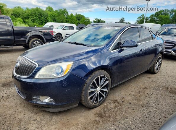 1G4PW5SK4G4181756 2016 BUICK VERANO Синий Задняя левая четверть