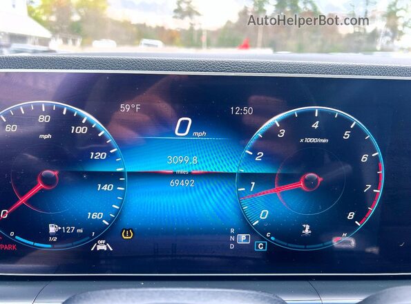 4JGFB4KB7LA012330 2020 MERCEDES-BENZ GLE White Instrument cluster view