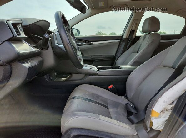 JHMFC1F99JX011972 2018 HONDA CIVIC Синий Вид панели приборов
