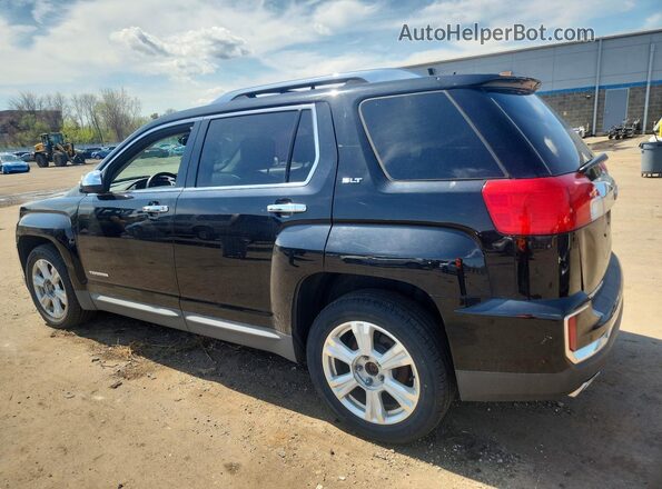 2GKFLUE32H6334372 2017 GMC TERRAIN Черный Задняя правая четверть