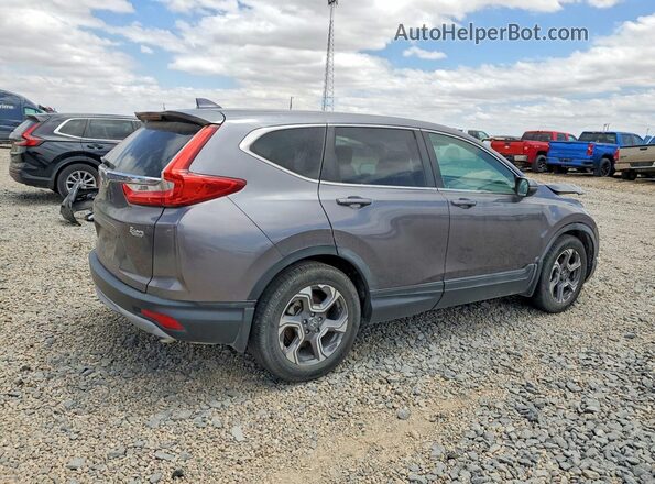 7FARW1H50HE000688 2017 HONDA CRV Серый Передняя правая четверть