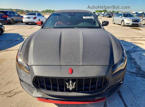 ZAM56RPL4H1226634 2017 MASERATI QUATTROPOR Gray Vista trasera