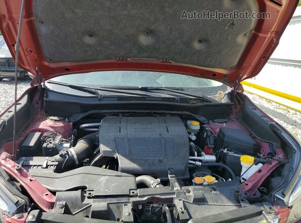 JF2SKAUC2LH480322 2020 SUBARU FORESTER Красный Вид наклейки с VIN-кодом