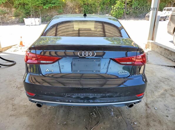 WAUB8GFF7H1031920 2017 AUDI A3 Black Вид салону спереду