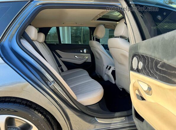 WDDZH6GB9HA239374 2017 MERCEDES-BENZ E Gray Widok wnętrza z przodu