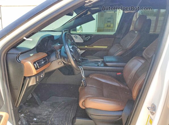 5LM5J7WCXNGL08359 2022 LINCOLN AVIATOR White Widok deski rozdzielczej