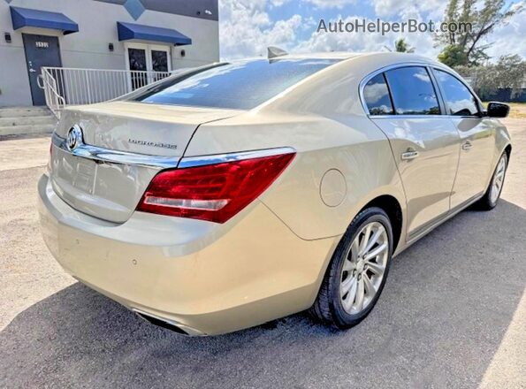 1G4GB5G35GF172002 2016 BUICK LACROSSE Gold Przód prawy