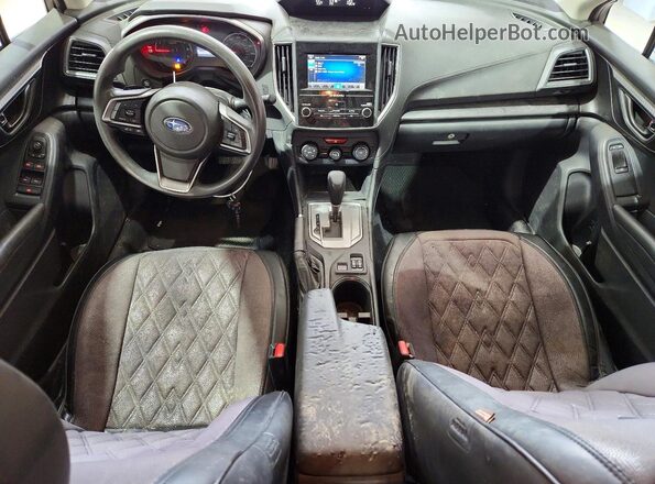 4S3GKAB66J3619427 2018 SUBARU IMPREZA Серый Вид щитка приборов