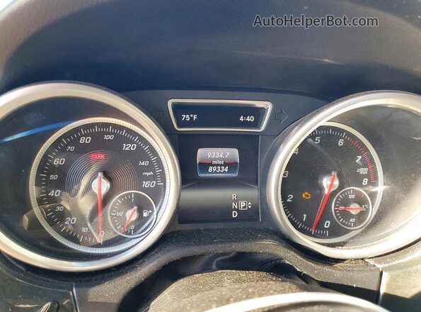 4JGDA5JB6GA683429 2016 MERCEDES-BENZ GLE Black Widok tylnych siedzeń